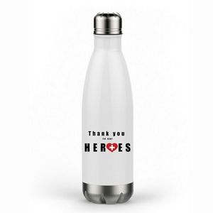 Thank you to our heroes water bottle